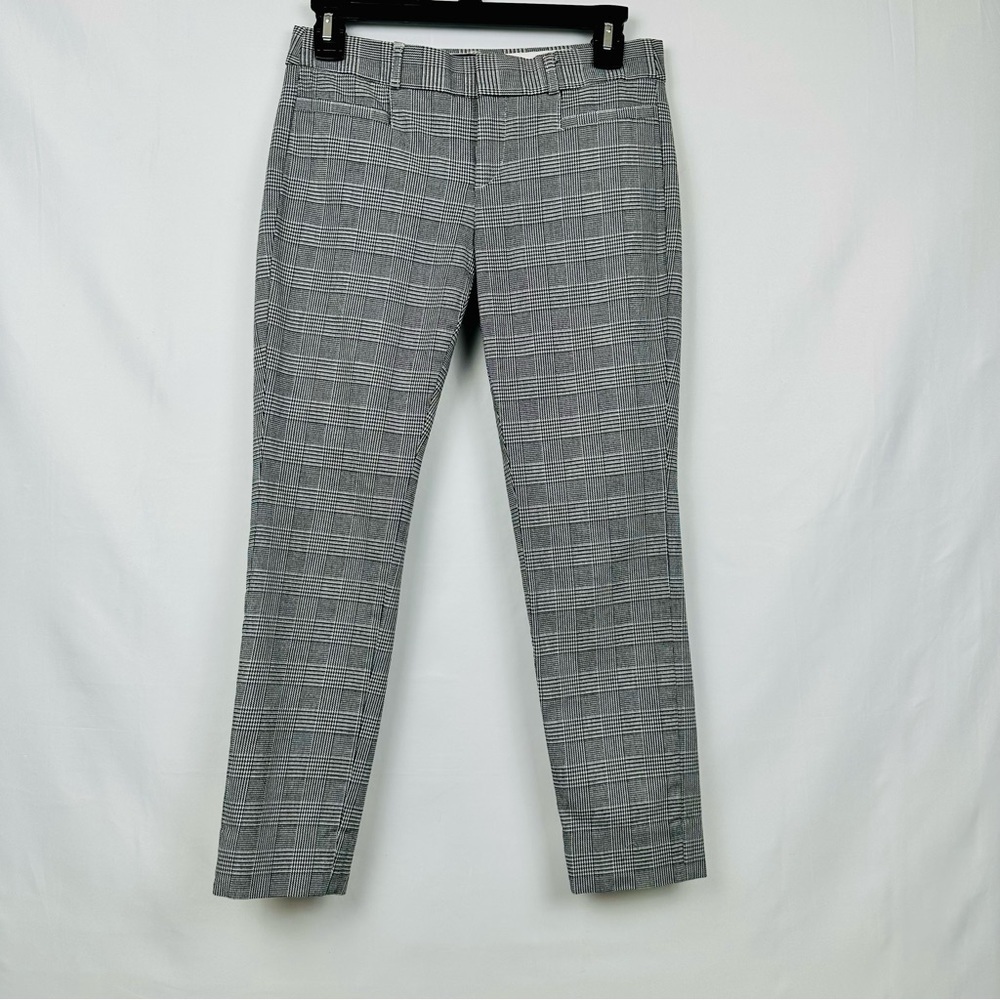 Banana Republic Sloan Slim Pant Houndstooth - Petite - Size: 0P